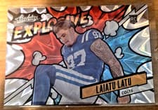 2024 Panini Absolute Explosive Laiatu Latu #EX-LLU card