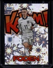 Phil Foden 2024 Panini Donruss Kaboom card