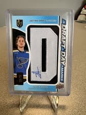2024-25 SP Game Used Draft Day Marks Zach Dean #DDM-ZD card