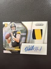 2025 Panini Prizm Rookie Patch Autographs Will Howard #36 card