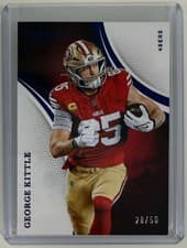 2025 Panini Immaculate Immaculate Numbers George Kittle #50 card