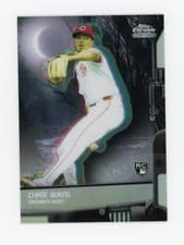 2026 Topps Chrome Black Nocturnal Chase Burns #NOC-7 card