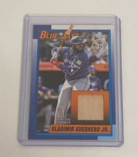 2025 Topps Update 1990 Topps Baseball Relics Vladimir Guerrero Jr. #90RU-VG card