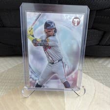 2025 Topps Pristine Pearlescent Ronald Acuña Jr. #PE-18 card