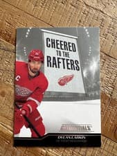 2024-25 Upper Deck Credentials Cheered to the Rafters Dylan Larkin #CR-DL card