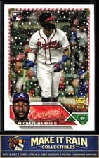 Michael Harris II 2023 Topps Holiday card