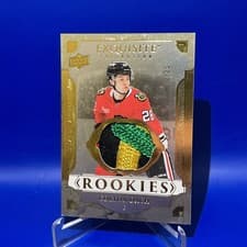 2025-26 Upper Deck Black Diamond Exquisite Rookie Patch Colton Dach #RP-CD card
