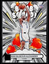Shai Gilgeous Alexander 2023 Panini Donruss Bomb Squad card