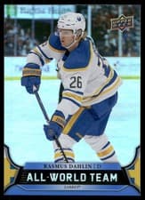 2025-26 Upper Deck All-World Team Rasmus Dahlin #AWT-8 card