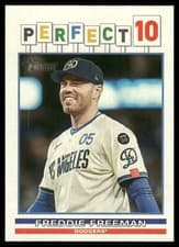 2025 Topps Heritage Perfect 10 Freddie Freeman #P10-9 card