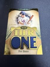 2026 Topps Tier One Tier One Relics Die-Cut Pete Alonso #T1RD-PA card