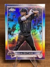 Shohei Ohtani 2022 Topps Chrome Update All Star Game card