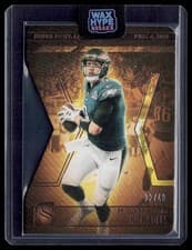 2025 Panini Silhouette Super Bowl Nick Foles #18 card