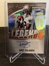 2025 Panini Absolute Absolute Legends Signatures Donte Stallworth #ALS-DSH card