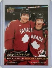 2025-26 Upper Deck UD Canvas Program of Excellence Ryan Suzuki #C-266 card