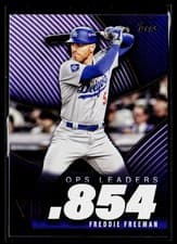 2025 Topps OPS Leaders Freddie Freeman #OPS-16 card