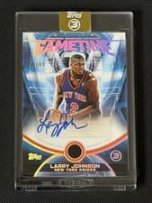 2025-26 Topps 3 Game Time Graphs Larry Johnson #GT-LJ card
