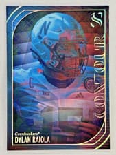 2025 Panini Silhouette Contour Dylan Raiola #14 card