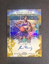 2025-26 Topps Chrome Stratospheric Signatures Rookies Rasheer Fleming #SMR-RF card