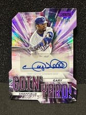 2025 Stadium Club Goin' Yard Autographs Gary Sheffield #GYA-GS card