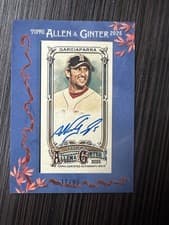 2025 Topps Allen & Ginter Framed Mini Autographs (Baseball) Nomar Garciaparra #MA-NG card