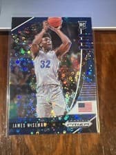 James Wiseman 2020 Panini Prizm Draft Picks card
