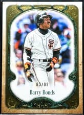2026 Topps Tier One Base Set Barry Bonds #4