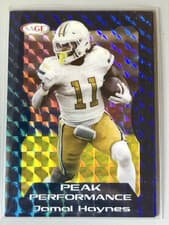 2026 SAGE Football Peak Performance Jamal Haynes #PK-JH2 card