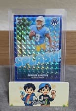 2025 Panini Mosaic Splash Mosaic Omarion Hampton #20 card
