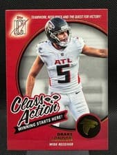 2025 Topps Signature Class Class Action Drake London #CA-2 card