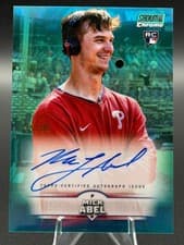 2025 Stadium Club Chrome Autographs Mick Abel #SCCA-MA card