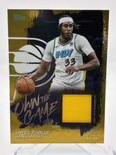 2025-26 Topps Own the Game Myles Turner #OTGA-MT card