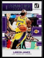 LeBron James 2022 Panini Donruss Franchise Features card