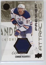 2024-25 Upper Deck Premier Premier Attractions Jersey Connor McDavid #PA-CM card