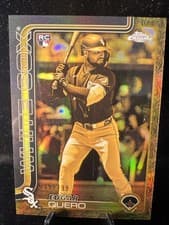 2025 Topps Gilded Collection Chrome Cast in Gold Edgar Quero #CG-9 card
