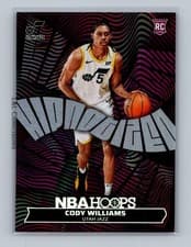 2024-25 Hoops HIPnotized Cody Williams #18 card
