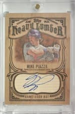 2026 Topps Heavy Lumber Autograph Relics Mike Piazza #HL2-MP card