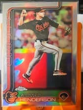 Gunnar Henderson 2025 Topps Chrome card