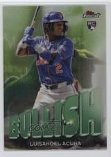 2025 Finest Bullish Luisangel Acuña #B-12 card