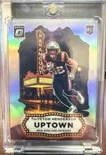 TreVeyon Henderson 2025 Panini Donruss Optic Uptown card