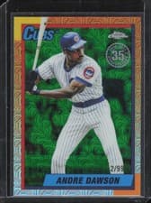2025 Topps Update 1990 Topps Chrome Baseball Andre Dawson #U90C-18 card