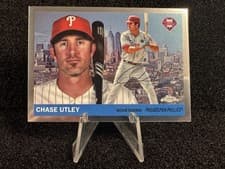 2025 Topps Chrome Platinum 1955 Topps City Variations Chase Utley #55CV-57 card
