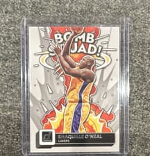 Shaquille O'Neal 2022 Panini Donruss Bomb Squad card