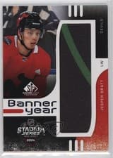 2024-25 SP Game Used 2024 Stadium Series Banner Year Relics Jesper Bratt #BYSS-JB card