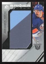 Jean Gabriel Pageau 2021 SP Game Used NHL Stanley Cup Playoffs Banner Year Relics card