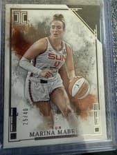 2025 Panini Impeccable WNBA Base Set Marina Mabrey #44 card