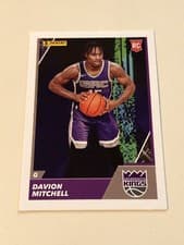 Davion Mitchell 2021-22 Panini NBA Sticker & Card Collection (Brazil) Base Set card