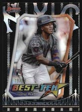 2025 Bowman's Best Best Tek Luisangel Acuña #BT-18 card