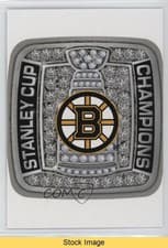 2024-25 Upper Deck Credentials Arena Giveaways - Championship Rings Boston Bruins #CR-BB card