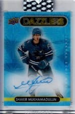2024-25 Upper Deck Clear Cut 2021-22 UD Dazzlers Shakir Mukhamadullin #DA-SM card